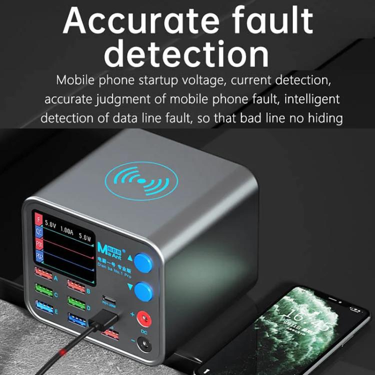Chargeur multiport MaAnt DianBa No.1 Pro 9 ports avec affichage numérique, chargeur sans fil
