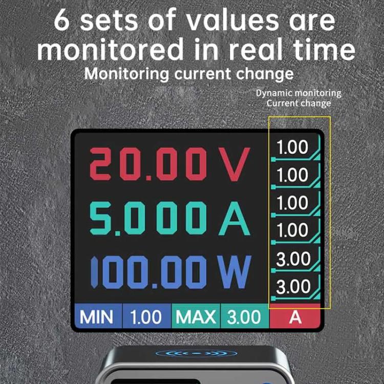 Chargeur multiport MaAnt DianBa No.1 Pro 9 ports avec affichage numérique, chargeur sans fil