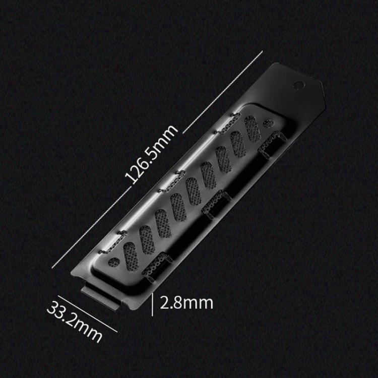 Cache-poussière pour dissipateur thermique SSD M.2 pour PS5 Slim/PS5 Pro, emplacement d'extension, radiateur