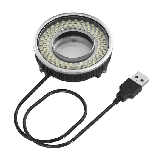 Lampes LED polarisées à anneau pour microscope de réparation de téléphone portable, 96 perles, éclairage de remplissage antireflet