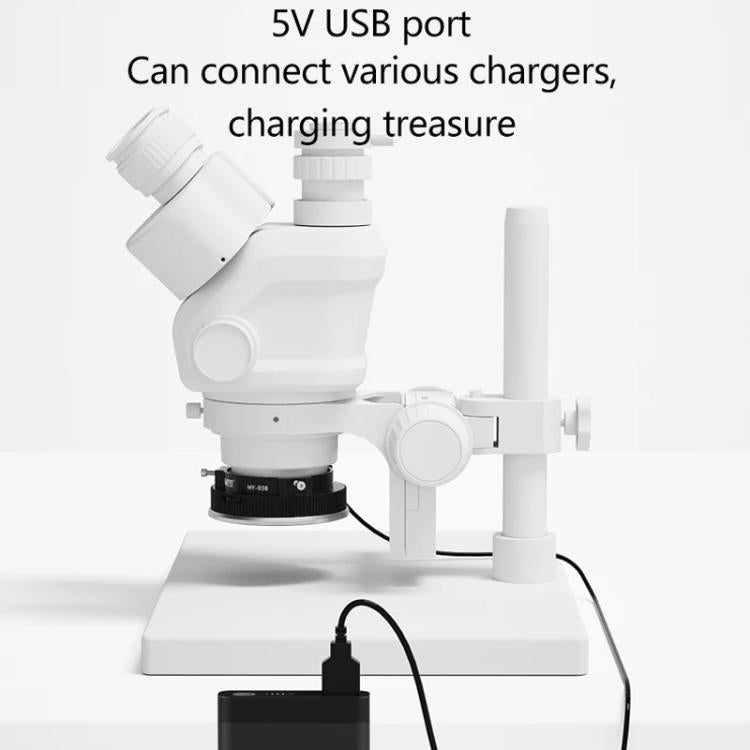 Lampes LED polarisées à anneau pour microscope de réparation de téléphone portable, 96 perles, éclairage de remplissage antireflet