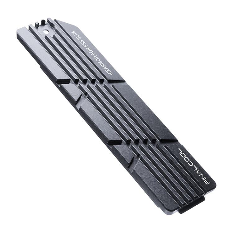 Radiateur SSD NVME M.2 2280 FinalCool pour PS5 Slim/Pro, dissipateur thermique intégré en alliage d'aluminium