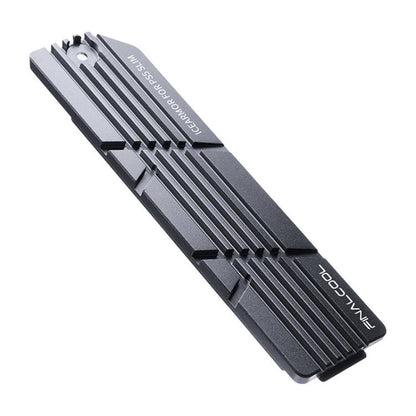 Radiateur SSD NVME M.2 2280 FinalCool pour PS5 Slim/Pro, dissipateur thermique intégré en alliage d'aluminium