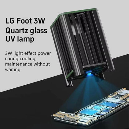 Lampes de séchage UV à LED pour réparation de téléphones portables