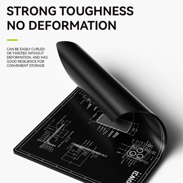 Tapis d'isolation thermique pour établi de réparation de téléphone portable et d'ordinateur, tapis en silicone inodore résistant aux hautes températures