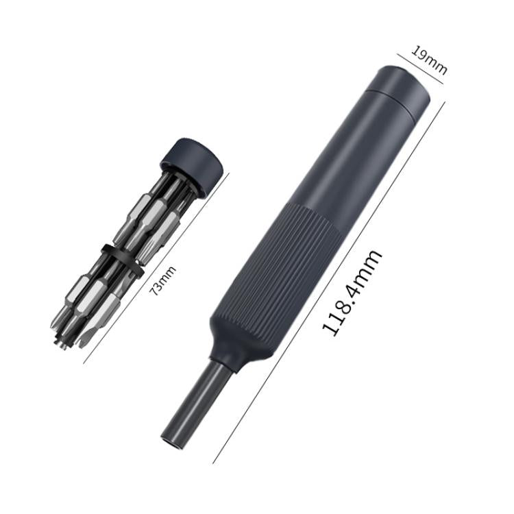 Kit de tournevis de précision 27 en 1 à double embout, mini outil de réparation pour téléphone portable, ordinateur, lunettes