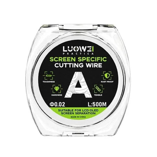 Fil d'acier LUOWEI 500 m pour séparation d'écran de téléphone portable