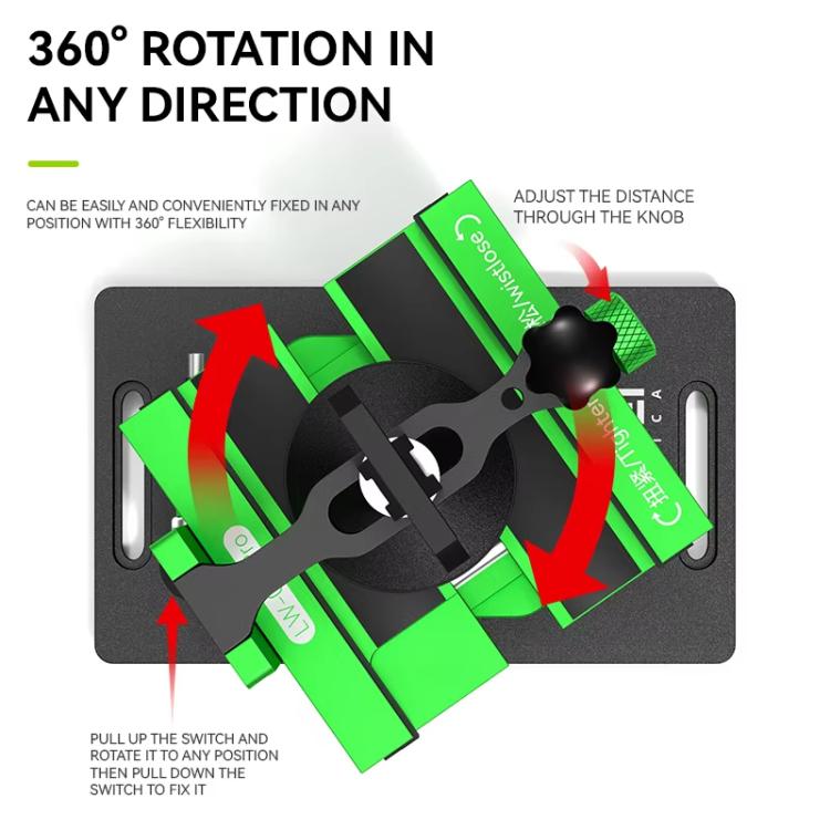 Cell Phone Back Cover Removal and Screen Replacement 2 In 1 Rotary Jig