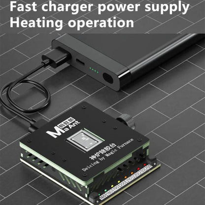Cell Phone Fixed CPU Font IC Chip Heating Degumming Platform Repair Tool Fixture