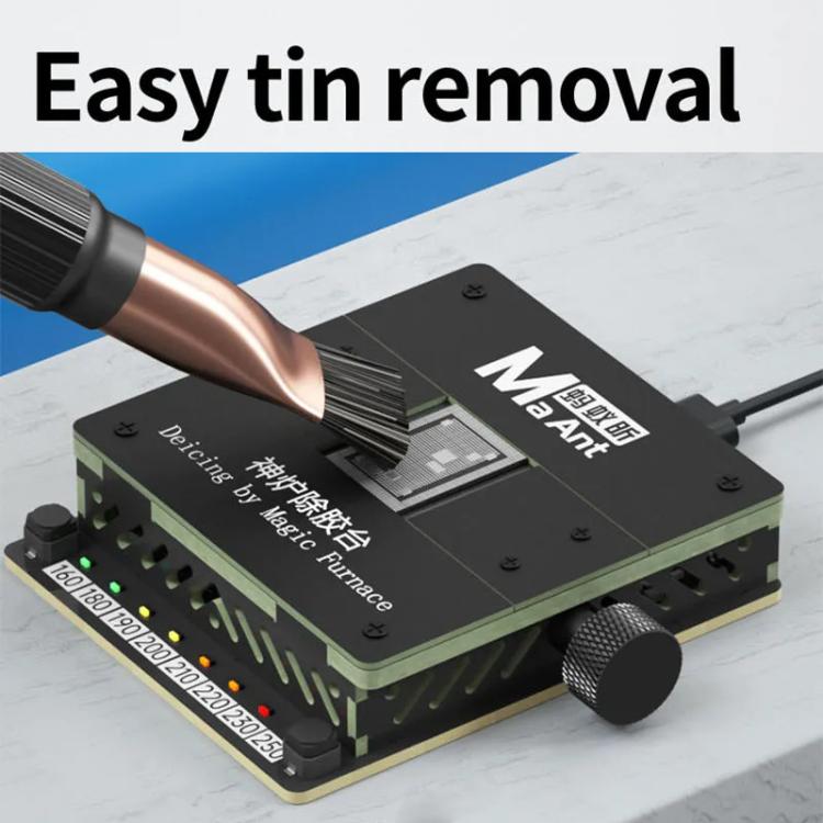 Cell Phone Fixed CPU Font IC Chip Heating Degumming Platform Repair Tool Fixture