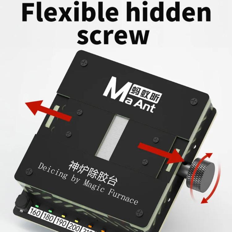 Cell Phone Fixed CPU Font IC Chip Heating Degumming Platform Repair Tool Fixture