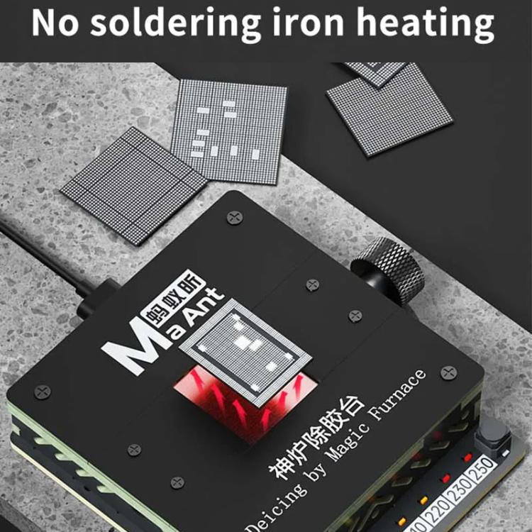 Cell Phone Fixed CPU Font IC Chip Heating Degumming Platform Repair Tool Fixture
