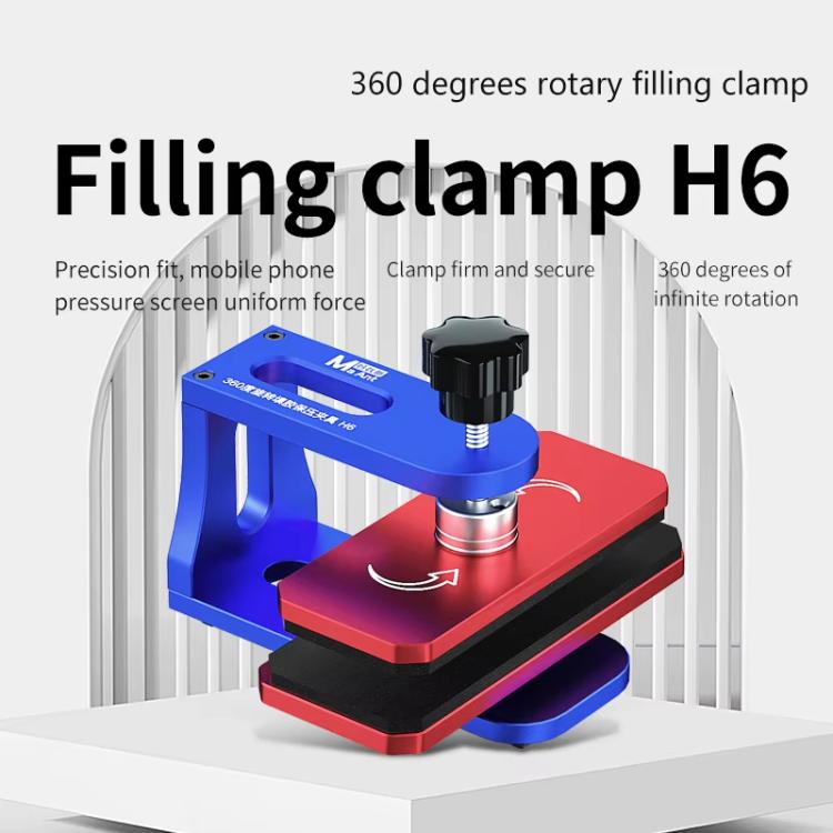 Cell Phone Screen Fixing Filling Pressure Holding Clamp