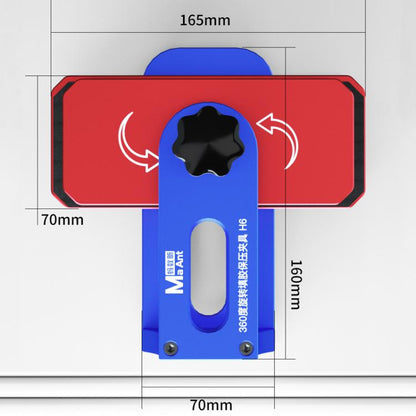 Cell Phone Screen Fixing Filling Pressure Holding Clamp