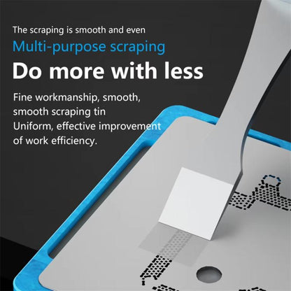 Cell Phone Repair Non-Magnetic Stainless Steel Scraper Removal Tablet Paste Stirring BGA Pry Bar Degumming Tool