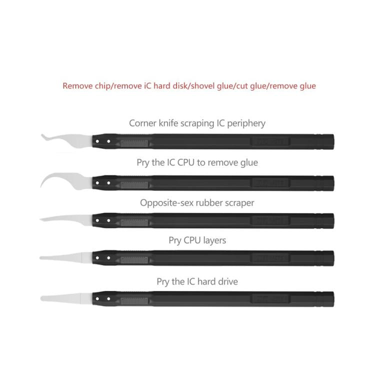 Cell Phone Repair Rework Blade Pry Knife Motherboard Scraping Cutting Degumming Tool