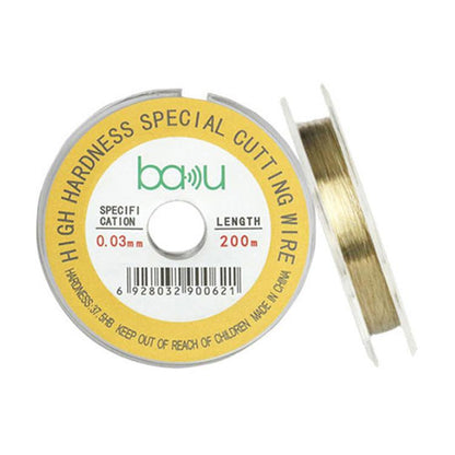 200m/329ft Carbon Steel Screen Separator Cutting Wire for Smartphone & Tablet LCD Screen Repair