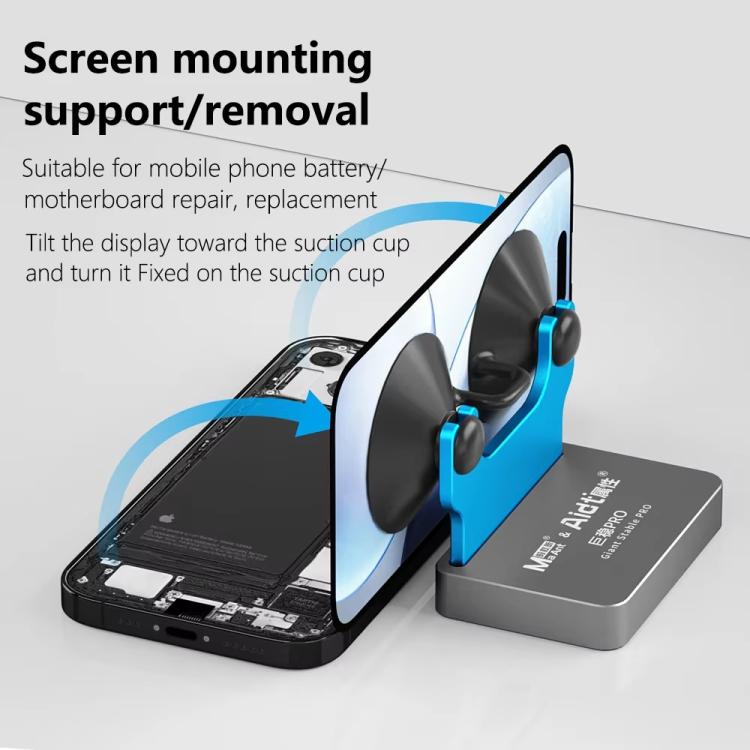 Cell Phone Repair Screen Supporter Suction Cup Light Fixed Back Cover