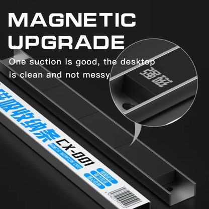 Magnetic Absorption Strip Shelf