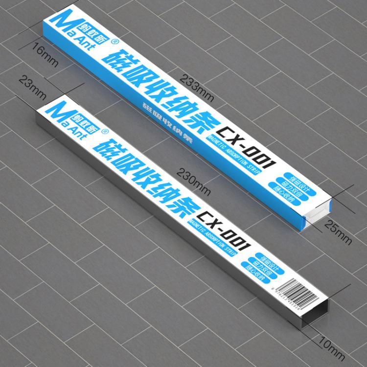 Magnetic Absorption Strip Shelf