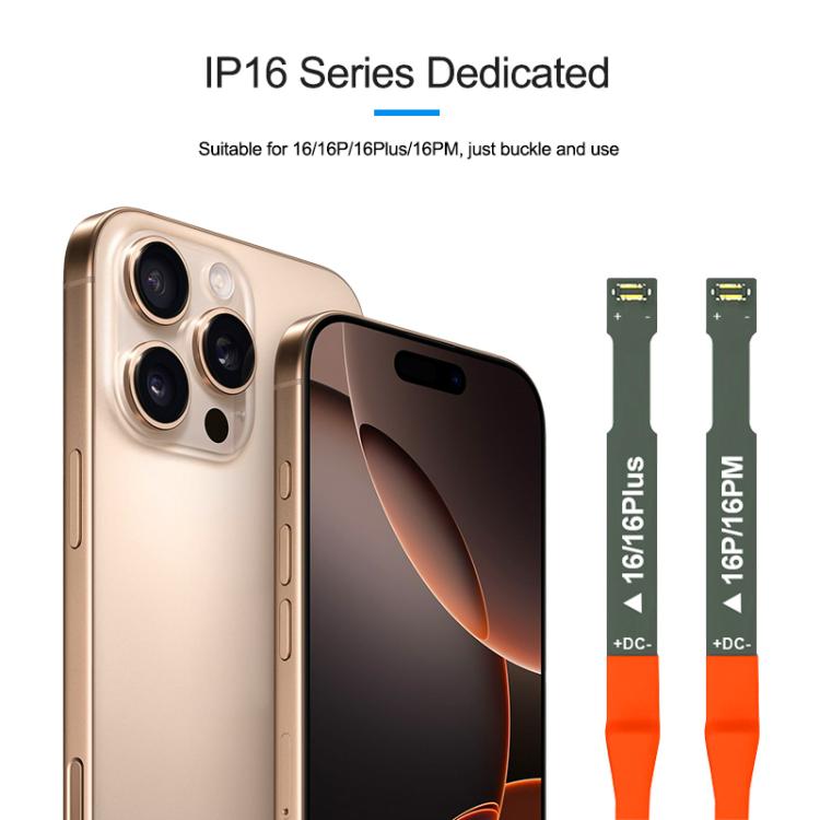 For iPhone 16 Series Power Supply Start-up Cable Mobile Phone Repair Test Cable