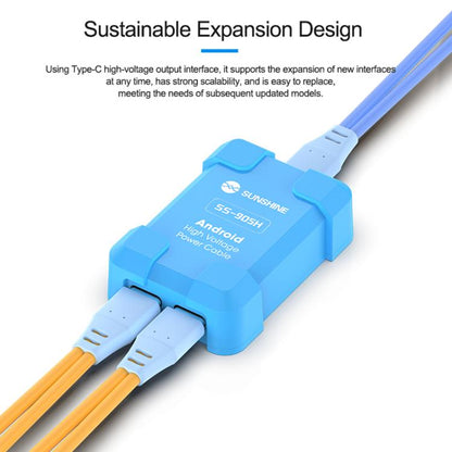 Android 8V High Voltage Power-On Cable Mobile Phone Repair Power Battery Cable