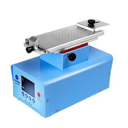 Table chauffante pour écran incurvé de téléphone portable avec rotation à 360°, prise UE., S-918F