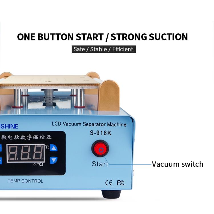8.5 inch Workbench Screen Repair Heater Repair LCD Screen Separator Heat Separation, EU Plug