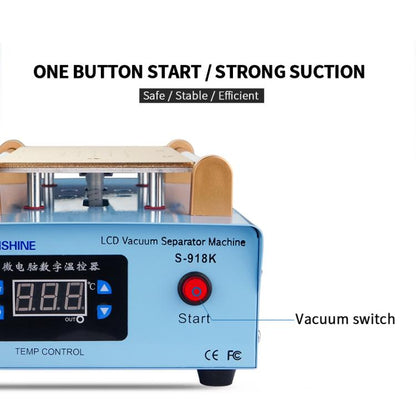 8.5 inch Workbench Screen Repair Heater Repair LCD Screen Separator Heat Separation, EU Plug