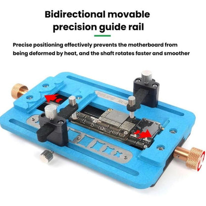 Motherboard Repair Fixture Dot Matrix Face CPU Hard Drive IC Type Adhesive Removal Dual Track Fixture