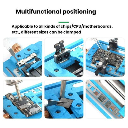 Motherboard Repair Fixture Dot Matrix Face CPU Hard Drive IC Type Adhesive Removal Dual Track Fixture