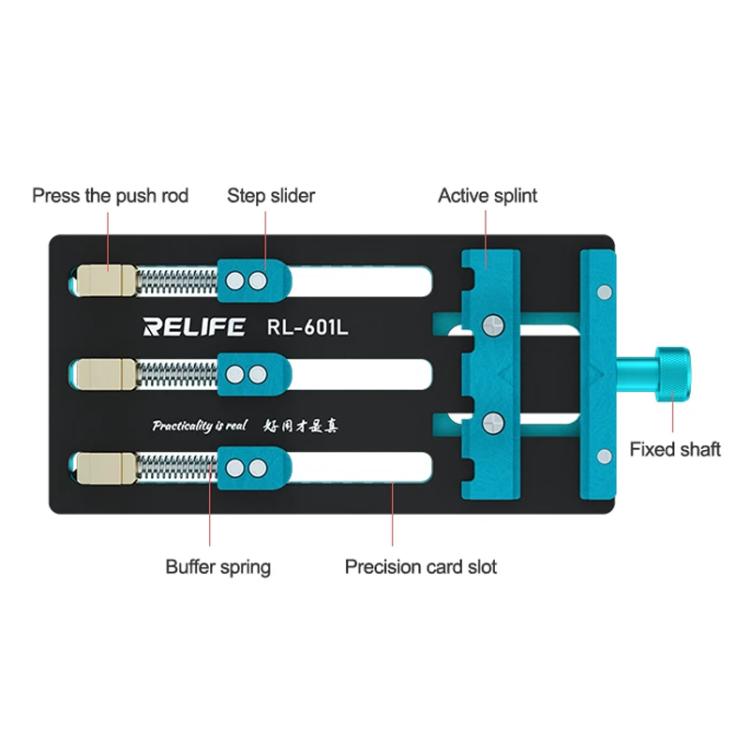 Mobile Phone Repair Mainboard Multi-Use Card Holder Chip Dual-Axis Fixed Card Slot