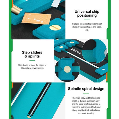 Rotary Mobile Phone Motherboard Repair Multi-Use Card Holder High Temperature Resistant Fixed Card Slot