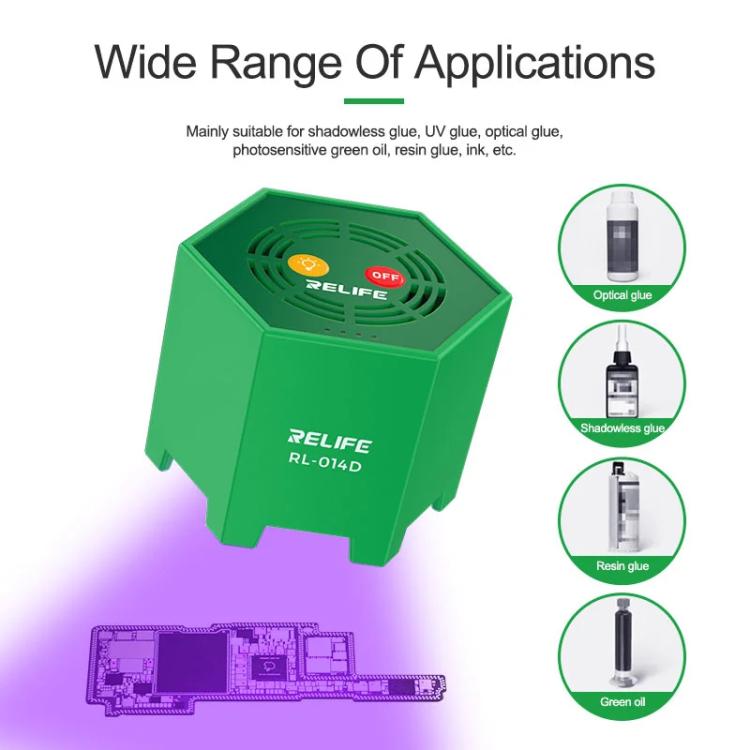 Smart UV Curing Lamp LED Ultraviolet Mobile Phone Repair Shadowless Glue Green Oil Quick-drying Oil Curing Lamp