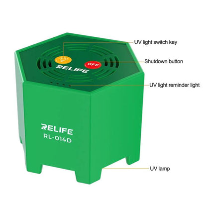 Smart UV Curing Lamp LED Ultraviolet Mobile Phone Repair Shadowless Glue Green Oil Quick-drying Oil Curing Lamp