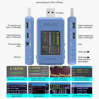 USB / Type-C Smart Detector Fast Charging Protocol Identification Detection