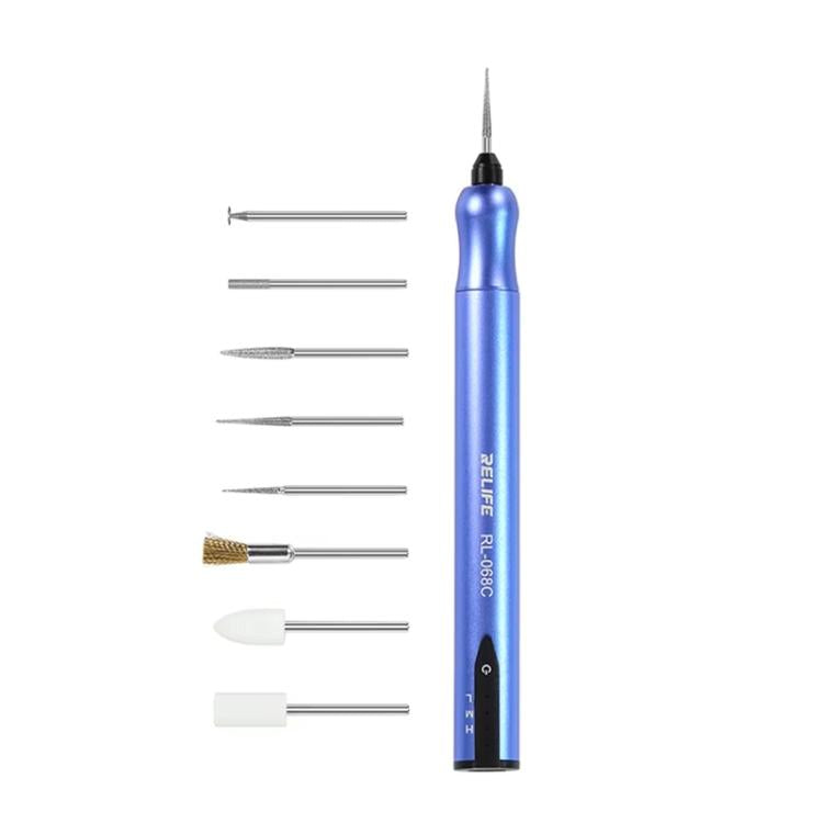 Smart Rechargeable Grinding Pen Portable Grinding Head Rust Removal Polishing Motherboard Repair Electric Grinder