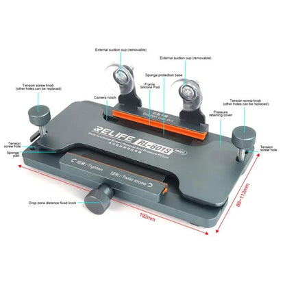 Mobile Phone Screen Removal Clamp Easily Remove Glass Back Cover and Secure Screen Mold