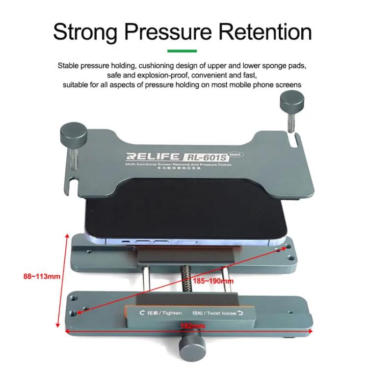 Mobile Phone Screen Removal Clamp Easily Remove Glass Back Cover and Secure Screen Mold