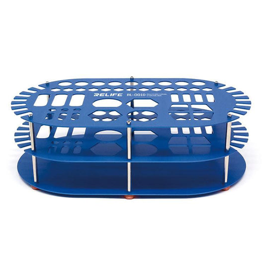 Multifunctional Repair Storage Box Desktop Screwdriver Display Rack Repair Tool Pen Hole Storage Rack