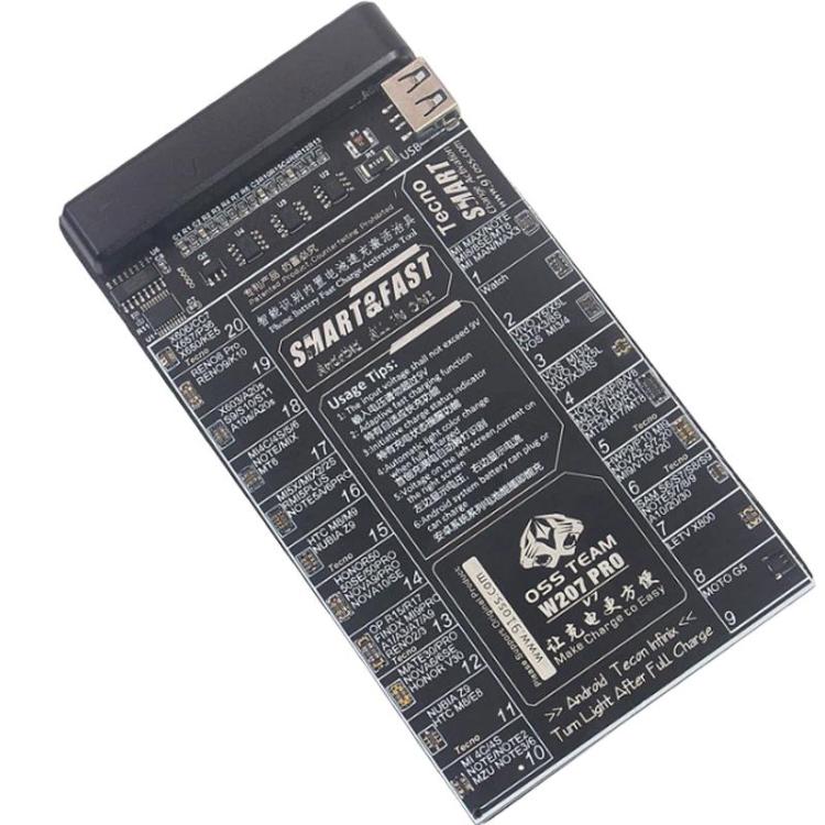 Carte de détection d'activation de batterie OSS TEAM W207 PRO V7, circuit intégré de charge rapide pour appareils Android, W207 PRO V7