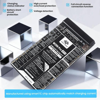 Carte d'activation de batterie OSS TEAM W209 PRO V11 haute tension 7,4 V pour iPhone séries 6 à 17 et appareils Android, W209 PRO V11