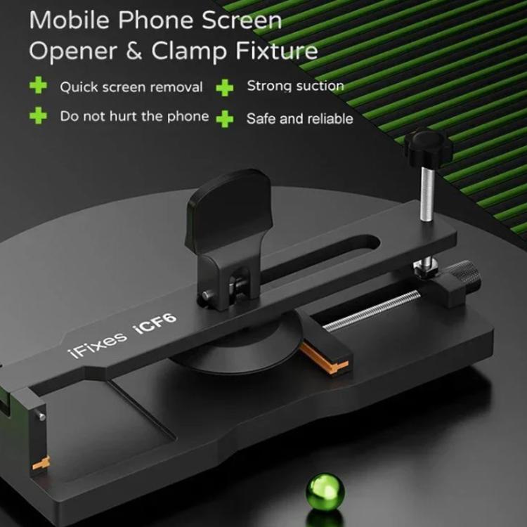 iFixes iCF6 Outil d'ouverture de téléphone et de fixation sans chaleur pour le retrait de l'écran LCD et la réparation de téléphones portables, iCF6