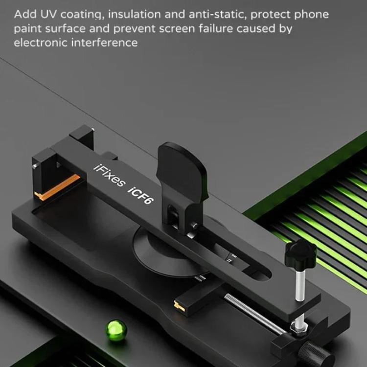 iFixes iCF6 Outil d'ouverture de téléphone et de fixation sans chaleur pour le retrait de l'écran LCD et la réparation de téléphones portables, iCF6