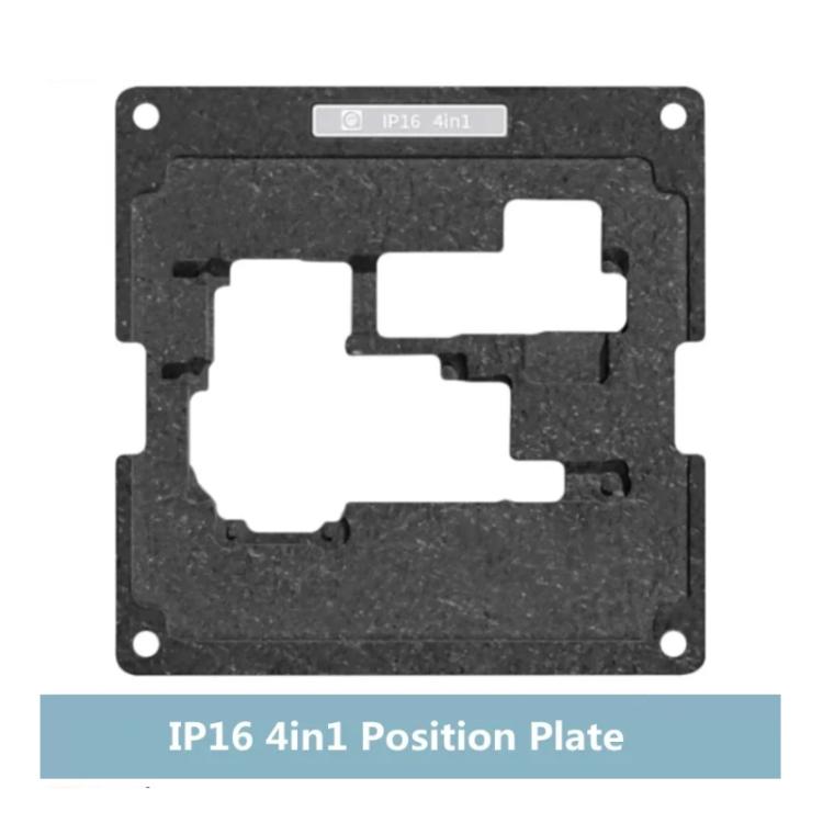 Ensemble de plateforme de plantation en étain 28 en 1 AMAO X-16 avec base magnétique, plaque de positionnement, couche intermédiaire et filet de soudure.