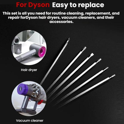 Tournevis de réparation et de démontage pour sèche-cheveux et aspirateurs Dyson, 6 in 1