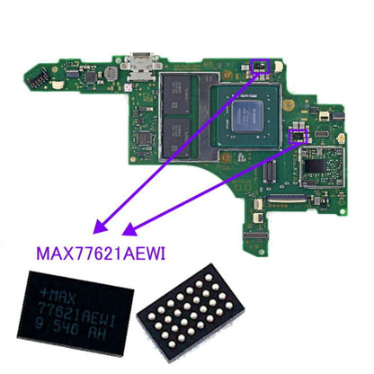 Puce d'alimentation MAX77621AEWI pour console Nintendo Switch, MAX77621AEWI