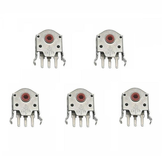 Encodeur de molette de souris anti-poussière Kailh à noyau rouge (lot de 5), 7mm, 9mm, 10mm, 11mm