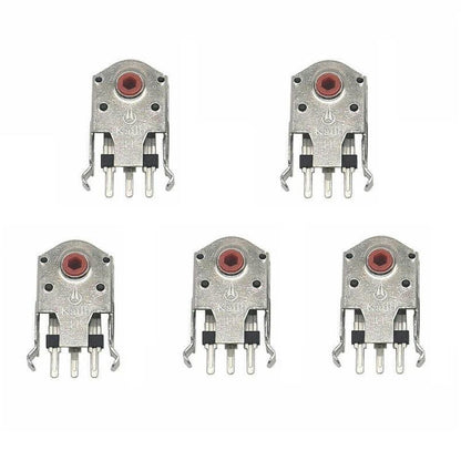 Encodeur de molette de souris anti-poussière Kailh à noyau rouge (lot de 5), 7mm, 9mm, 10mm, 11mm