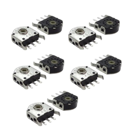 10 encodeurs de molette de souris, Black Core 4.5mm, Black Core 5mm, Black Core 5.5mm, Black Core 15mm, Blue Core 7mm, Blue Core 8mm, Blue Core 9mm, Blue Core 10mm, Blue Core 11mm, Blue Core 12mm, Blue Core 12.6mm, Blue Core 13mm, Blue Core 14mm